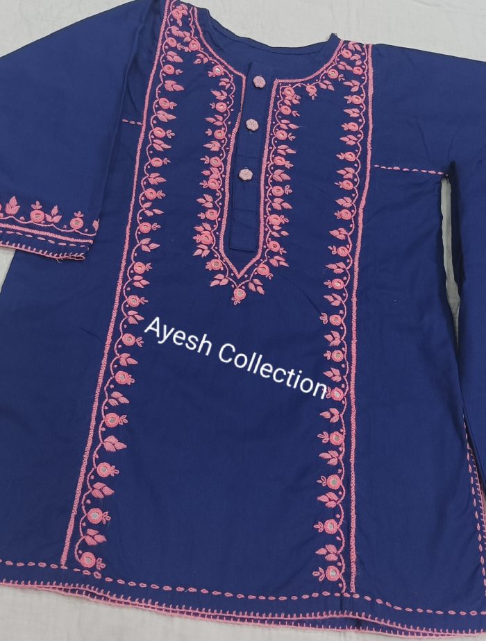 Neel Gulab Handmade embridory 2 piece