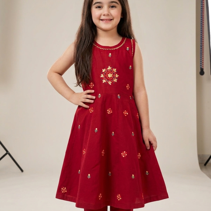 Mehroon Mahira – Gota Glam Frock