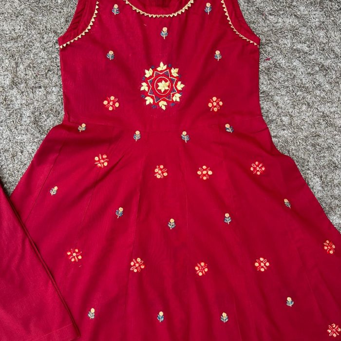Mehroon Mahira – Gota Glam Frock