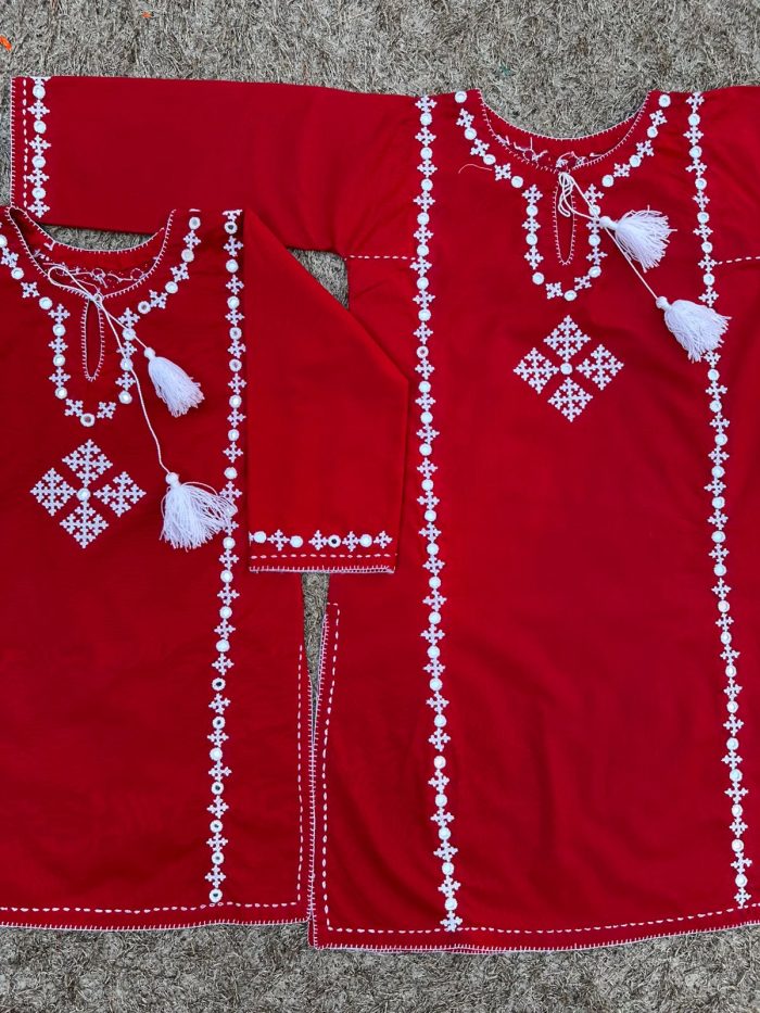Gulnaar Glow 2piece Embroidered loan Suit - Image 2