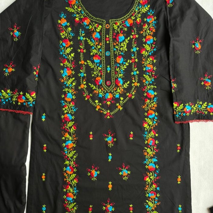 Rang-e-Raat Handmade Multi-Color Embroidery