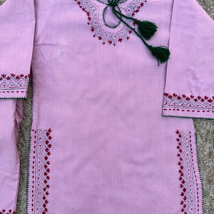 Rosy Empress hand embriodery