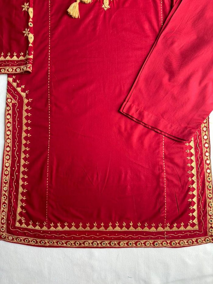 Shaam-e-Hunar Handmade embroidered Suit - Image 4