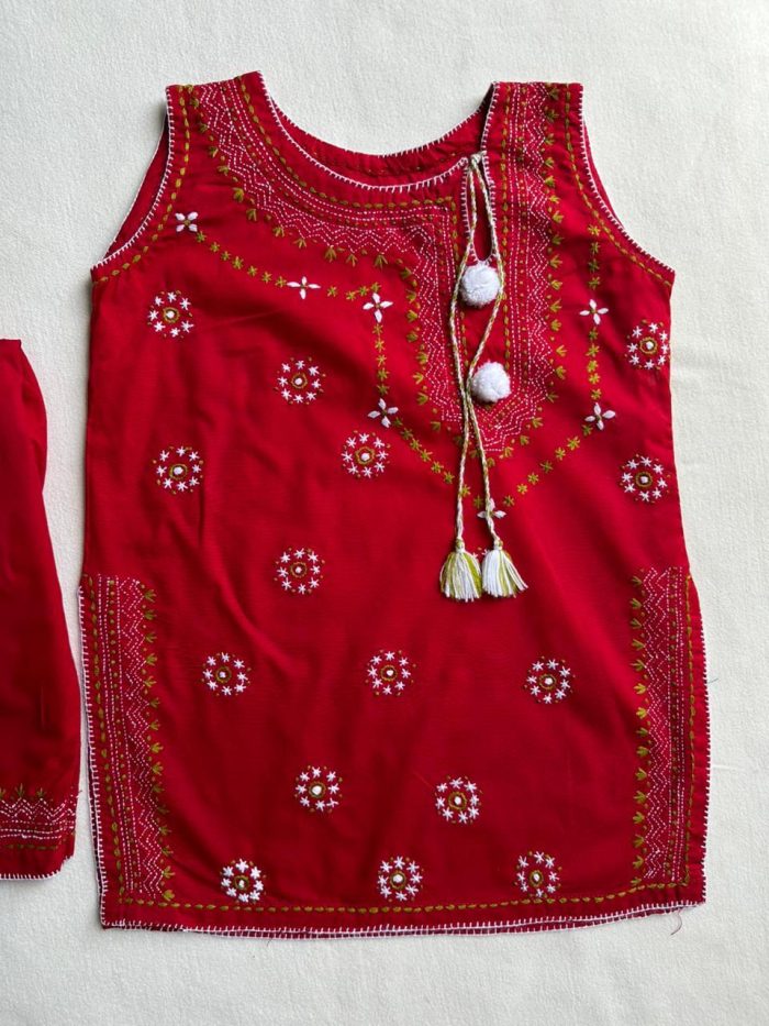 Gul-e-Laal Classic hand embrioderd - Image 5