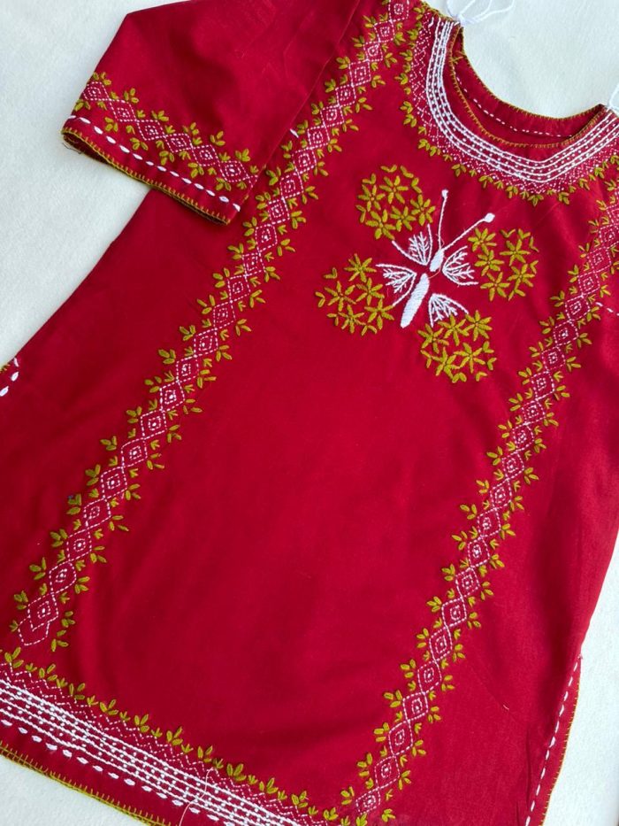 Crimson Flutter – Handcrafted Elegance - Image 2