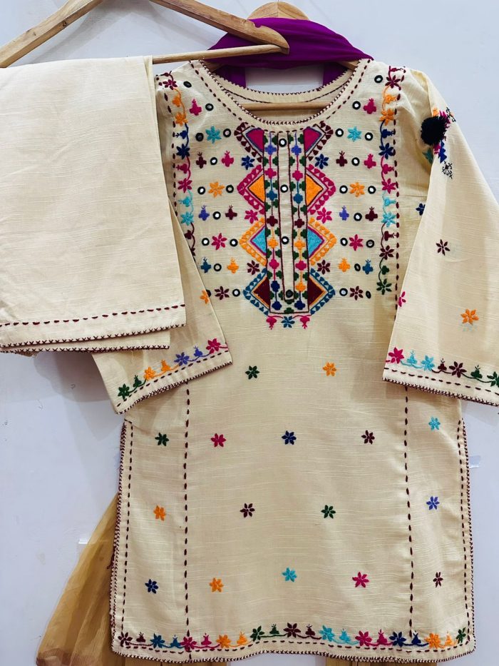 Skin Color Multi Embroidery