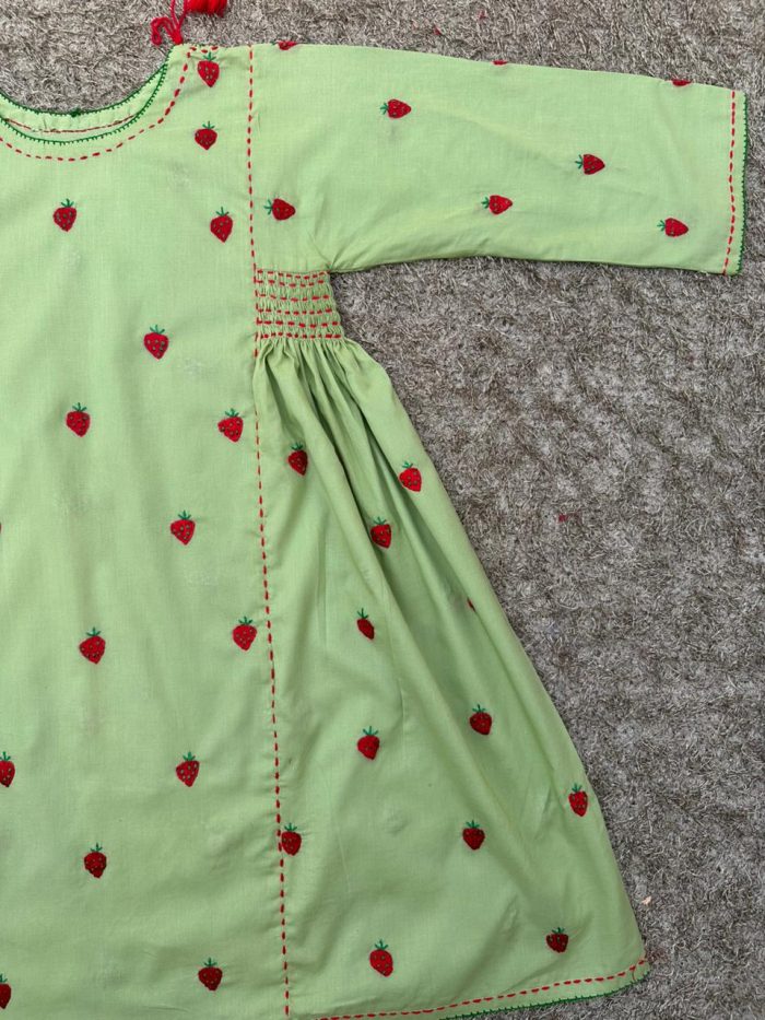 Gul-e-Feroza hand embroidered - Image 3