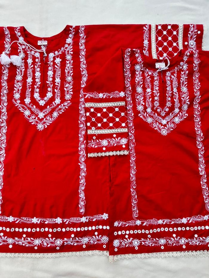 Laal Sitara – Red Elegance Ensemble - Image 6