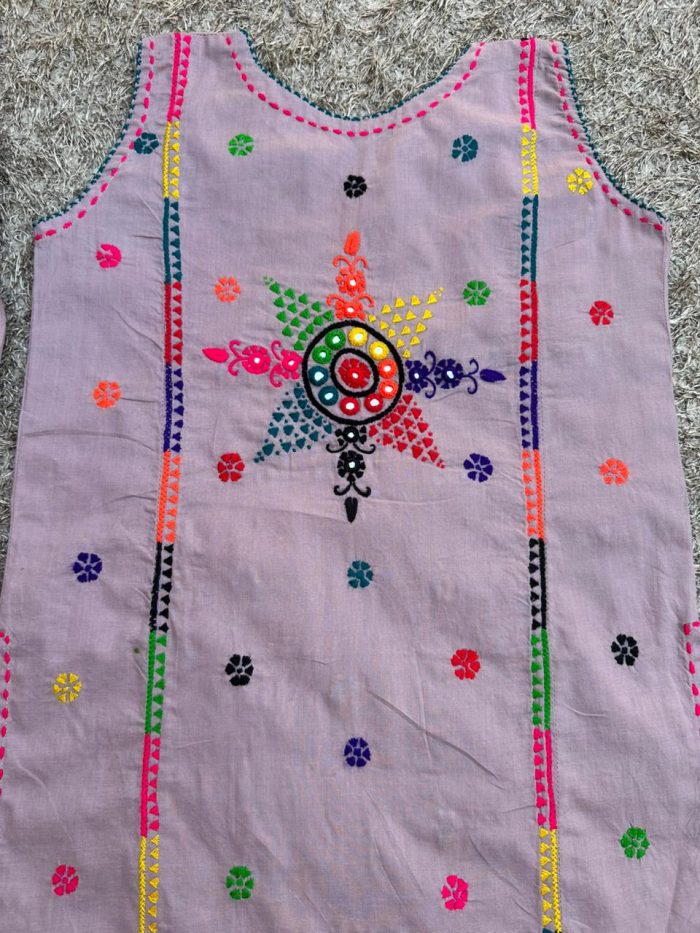 Gulnaz Mauve Embroidered - Image 5