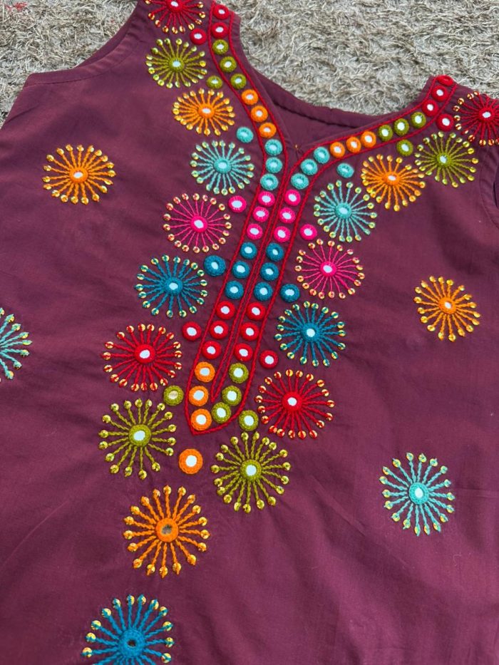 Sitara Sangemarmar – Mehroon Elegance Set - Image 2