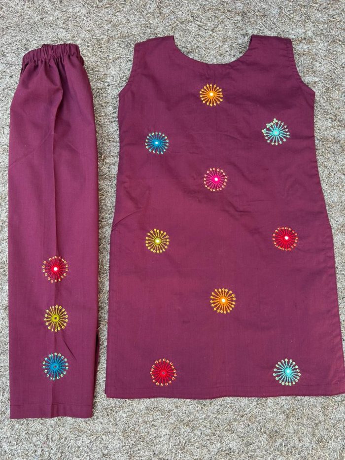 Sitara Sangemarmar – Mehroon Elegance Set - Image 5
